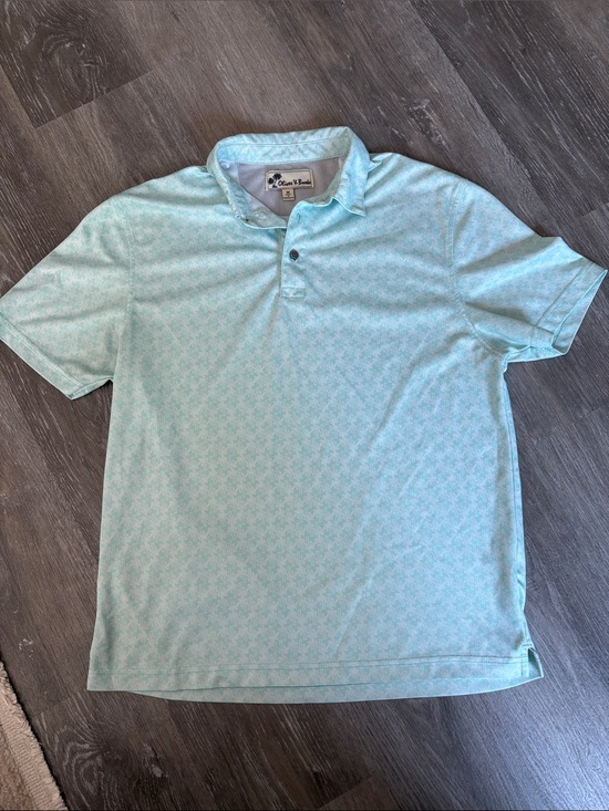 Oliver & Burke Other - Oliver & Burke mint green palm tree polo